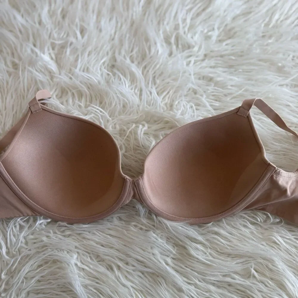Skims Fits Everybody T-shirt Bra Clay Size 32DDD - Picture 6 of 7